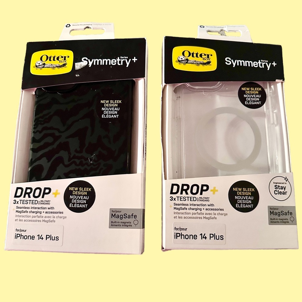 NIB Otterbox Symmetry+ Series Case for‎ iPhone 14 Plus Lot of 2